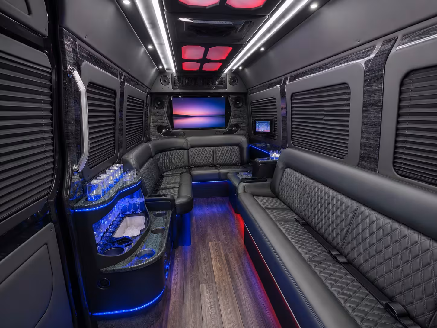 corporate event and off site meeting shuttle buses in woodbridge