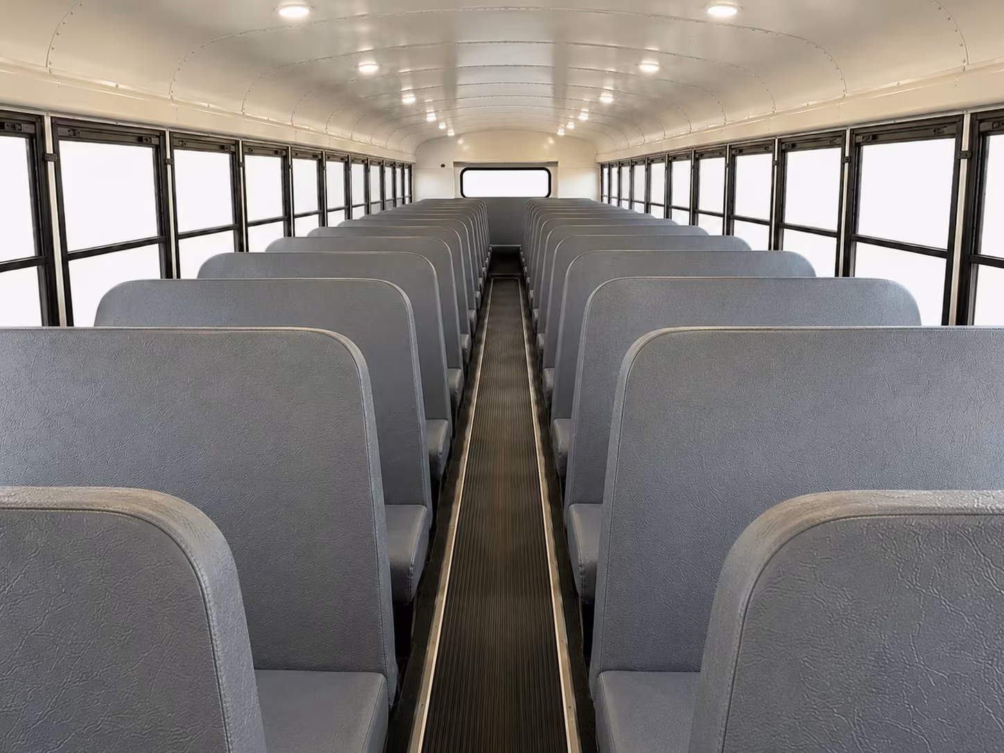 school bus interior