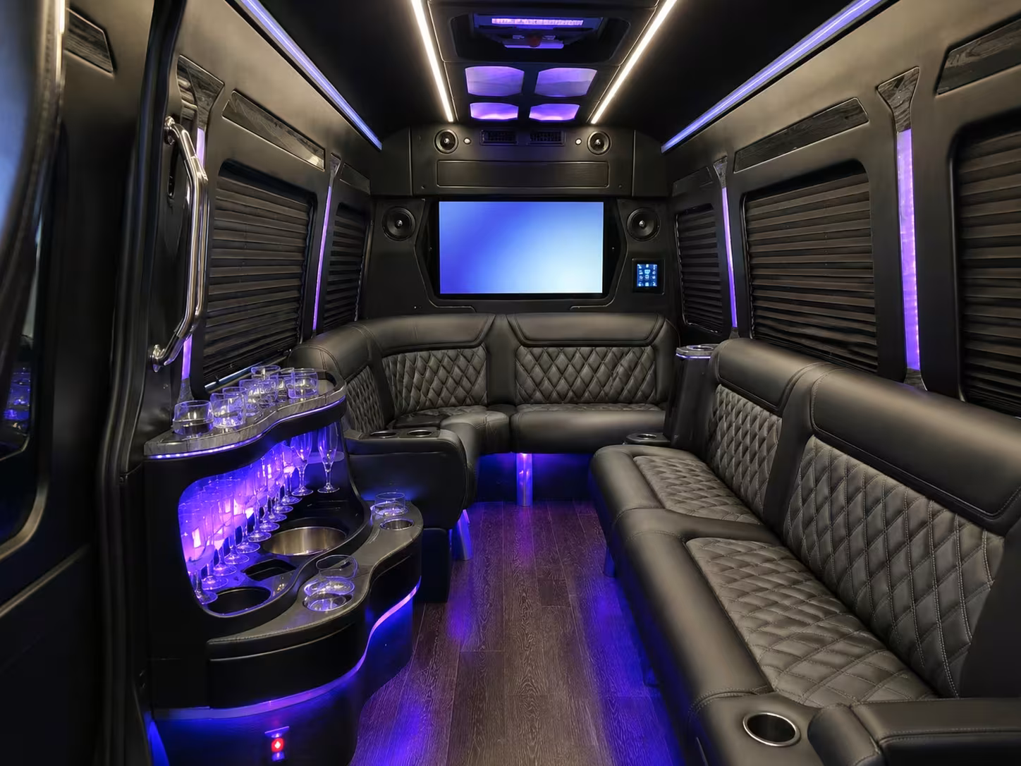 sprinter van rentals for vip prom arrivals in woodbridge