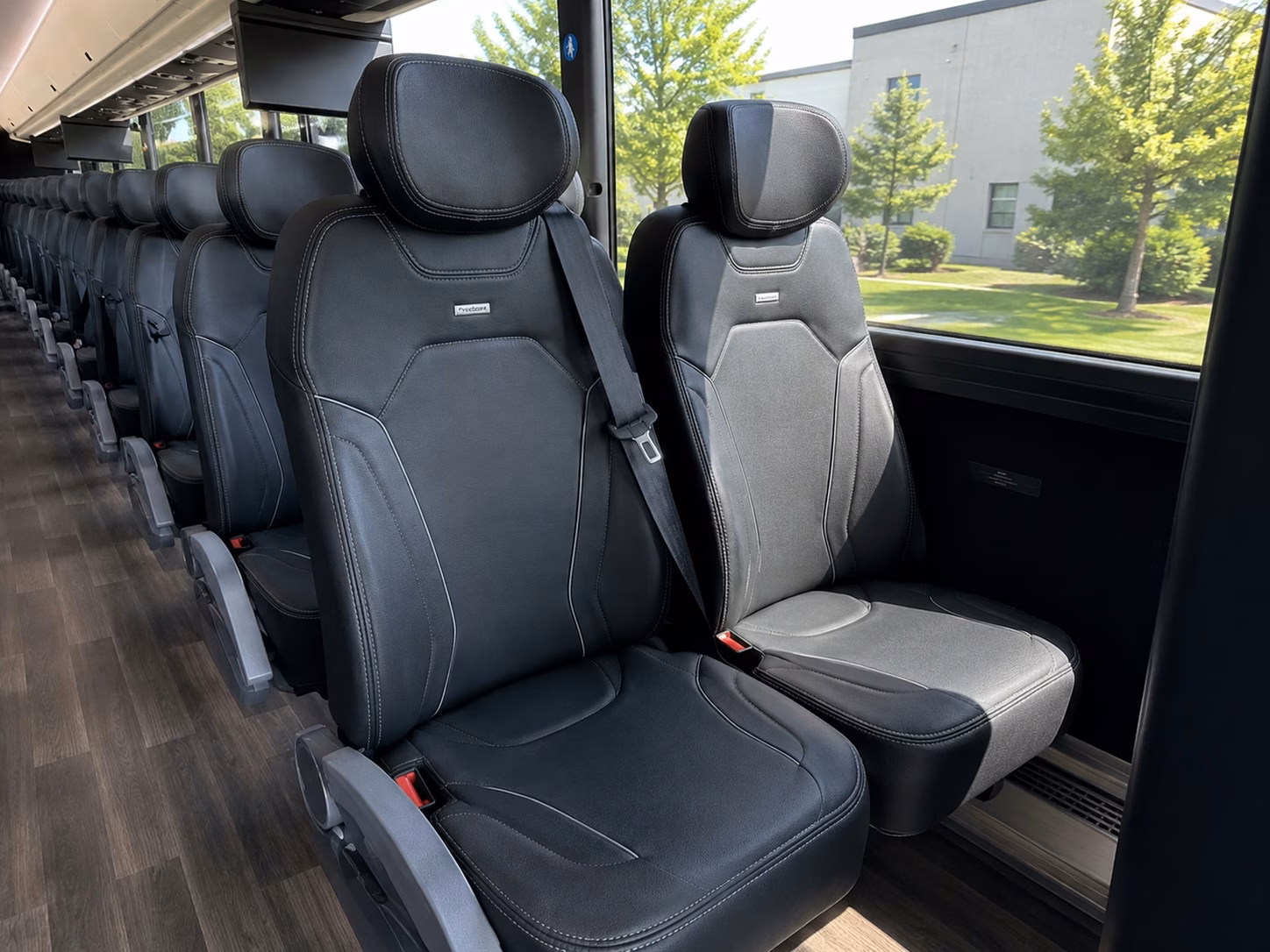 woodbridge corporate event charter bus rentals to raritan center