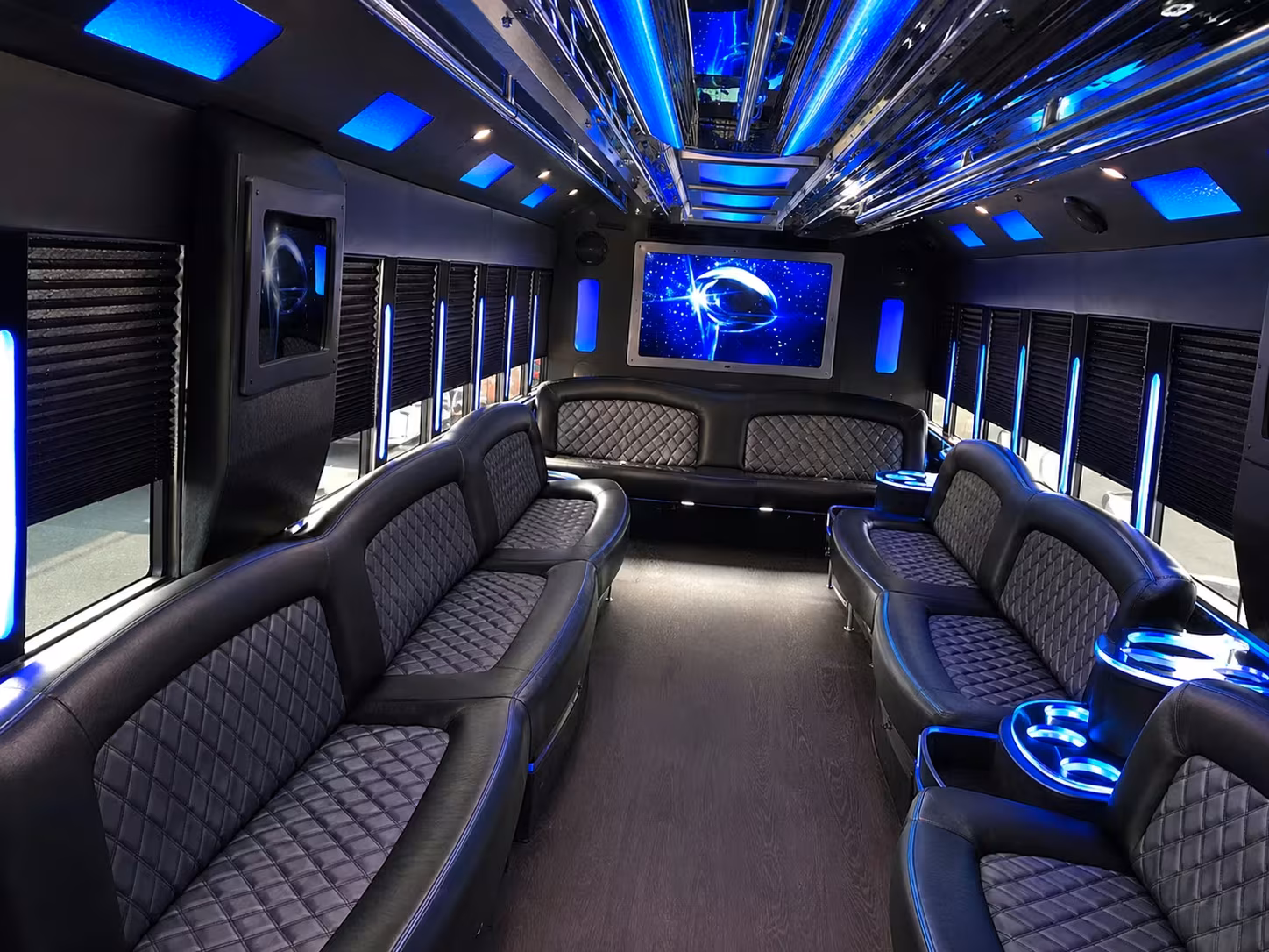 woodbridge party bus transportation for starland ballroom shows